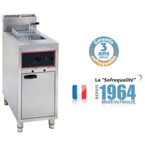 Friteuse gaz sur coffre - 16 Litres - 7 kW - Sofraca
