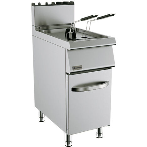 Friteuse Gaz Sur Soubassement Fermé, 15 Litres - Virtus - MS74FRG15