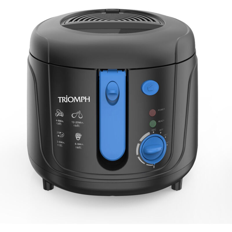 TRIOMPH Friteuse &eacute;lectrique ETF2158 2,5L 1800W, parois froides, temp&eacute;rature r&eacute;glable