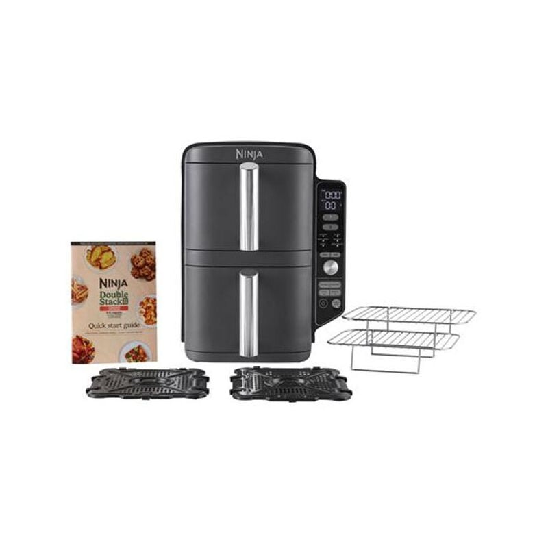 Ninja - Friteuse Friteuse sans huile Double Stack DualZone 9.5L SL400EU