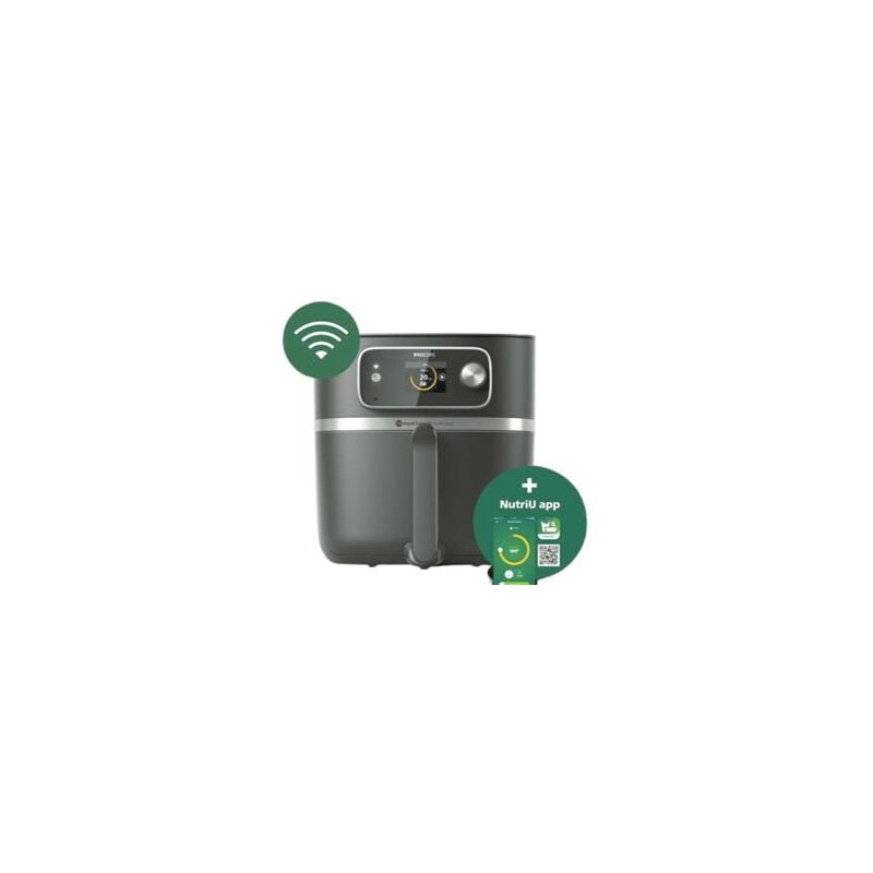 Philips - Friteuse Séries Airfryer Combi xxl HD9880/90 Noir