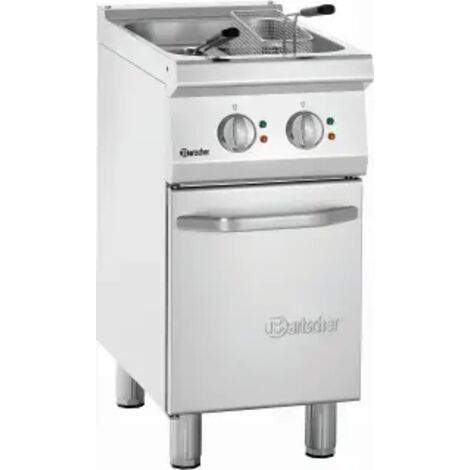 Friteuse Professionnelle - 2 x 9 Litres - 15 kW - sur Armoire - Bartscher