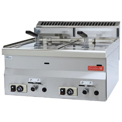 Friteuse Professionnelle à Gaz 600 - 2 x 8 L - Gastro M