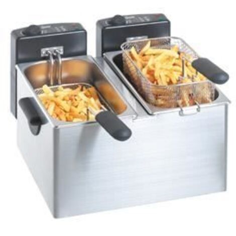 Friteuse professionnelle à poser mini II - 2 x 4 Litres - Bartscher