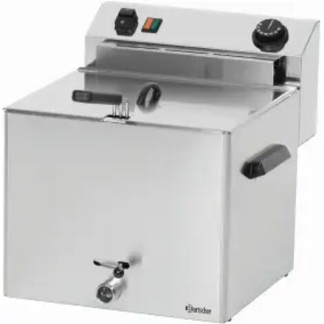 Friteuse professionnelle électrique - 10 Litres avec robinet de vidange - Bartscher