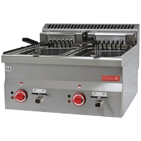 Friteuse professionnelle électrique - 2 x 10 Litres - 7,5 kW - Gastro M