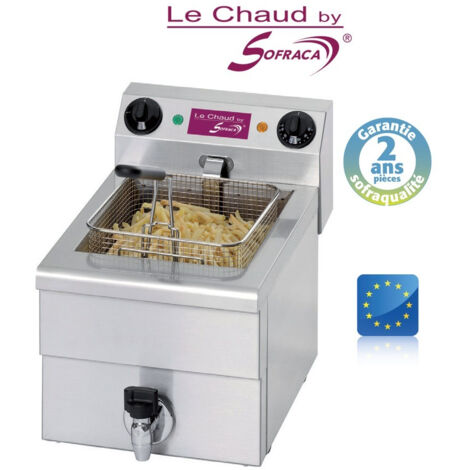 Friteuse Professionnelle électrique de table - 10 Litres - Sofraca