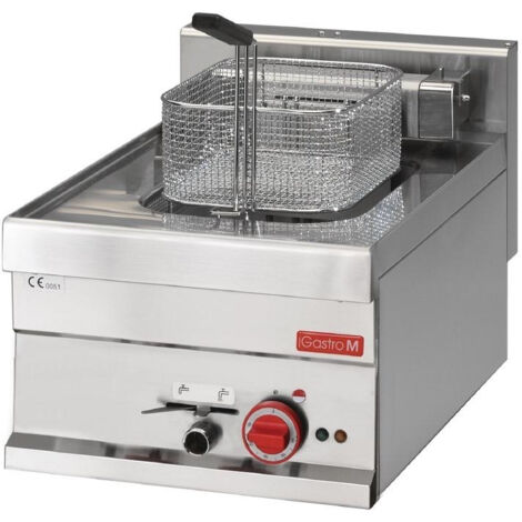 Friteuse Professionnelle Pro 650 mm - 10 Litres - 7,5 kW - Gastro M