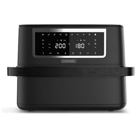 Friteuse sans huile 10L – Cuisson saine sans huile – Capacité 10L – Noir – Design moderne pour cuisine contemporaine – Kitchencook