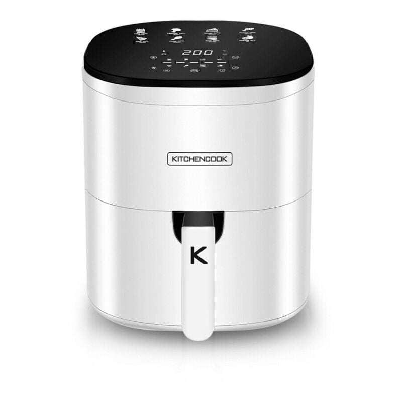 Kitchencook - Friteuse Kitchen Cook friteuse sans huile digitale 6.5L AIRMED6 white