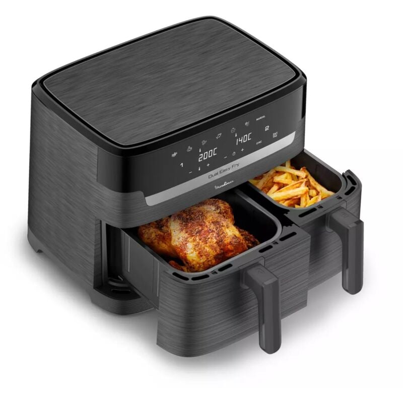 Moulinex - Friteuse sans huile 8.3l 2700w gris ez901h20