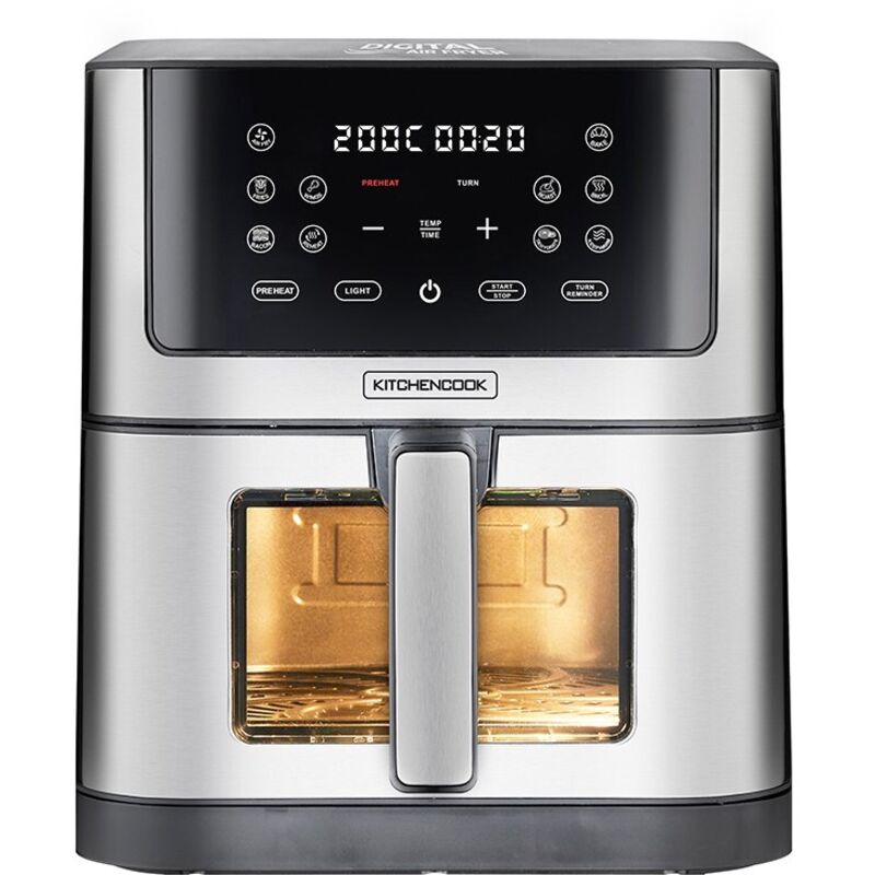 Kitchencook - Friteuse sans huile Kitchen Cook airmed wxl 1800 w Argent