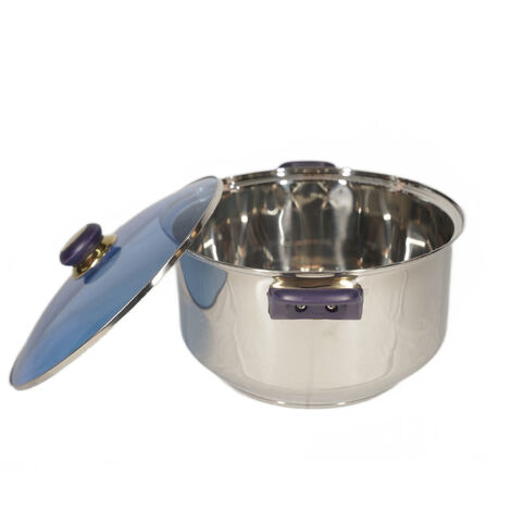 Friteuse sans huile Casserole en acier inoxydable 322411.5cm LangRay