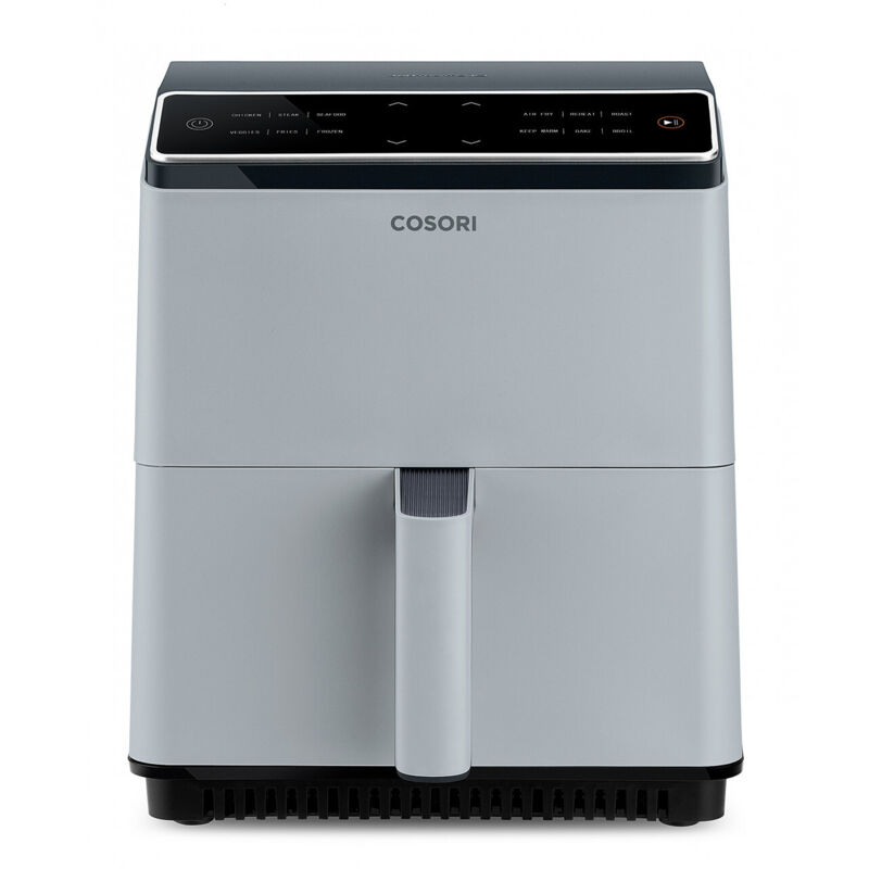 Cosori Dual Blaze Einzelbild 6,4 l Eigenständig 1750 W Heißluftfritteuse Hellgrau