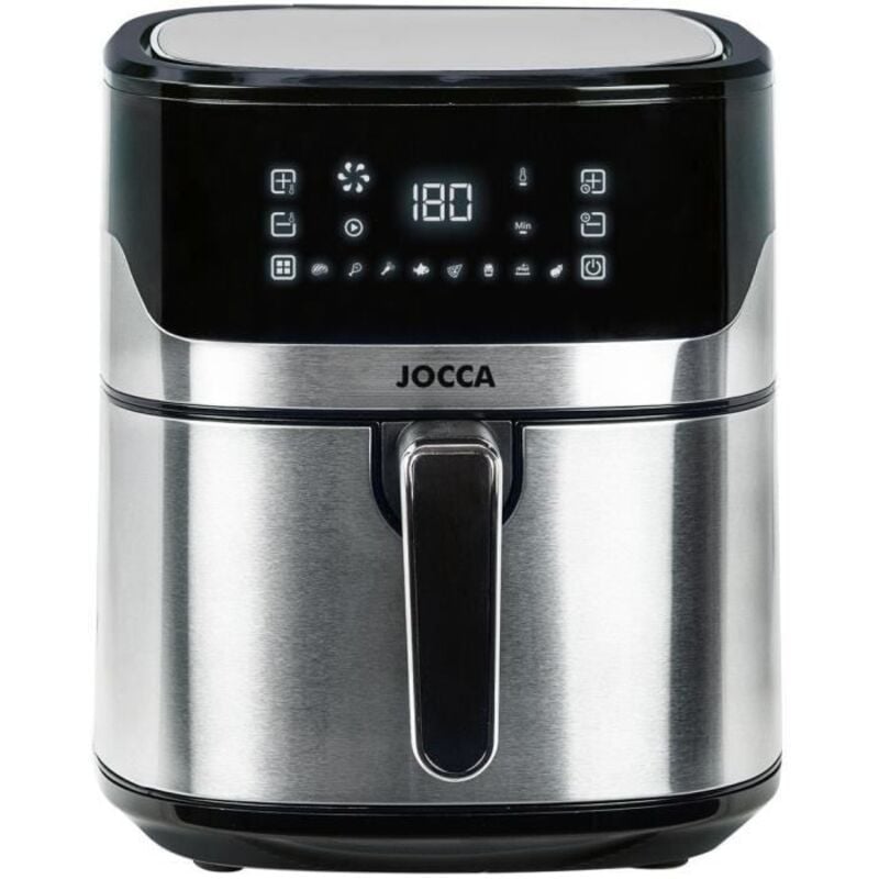 Friteuse sans huile Jocca 2192 - 6,5L - 1600 w - 28 x 37 x 31,5 cm - Inox