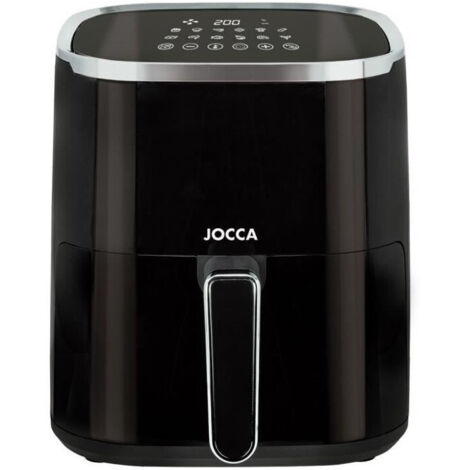 Friteuse sans huile JOCCA - 2196 - 5L - 1450 W - 28 x 26 x 35 cm - Noir