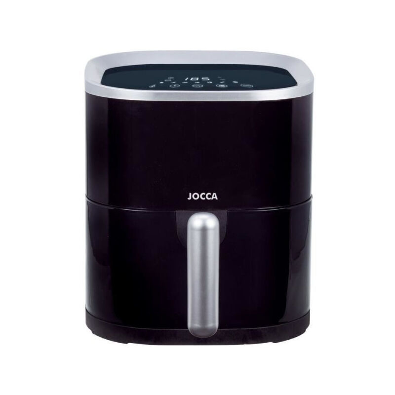 Jocca - Friteuse sans huile 2219p - 4L - 1400 w - Numérique - 26 x 35 x 29 cm - Noir