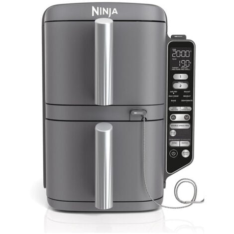 Friteuse sans huile Ninja Double Stack XL avec Thermosonde SmartCook SL451EU