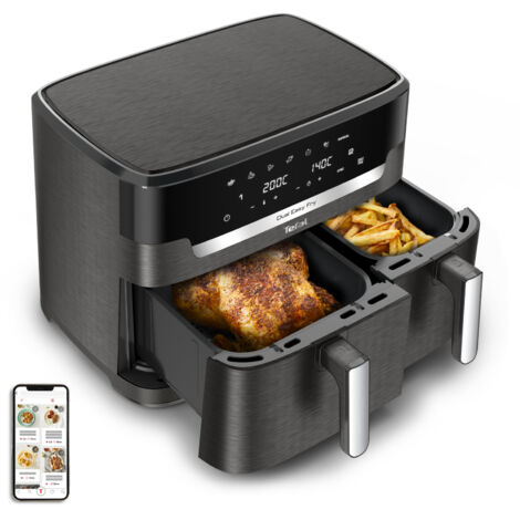 Friteuse - Tefal - EY942HE0 - 11L - 2 cestelli indipendenti - Tecnologia Air Pulse