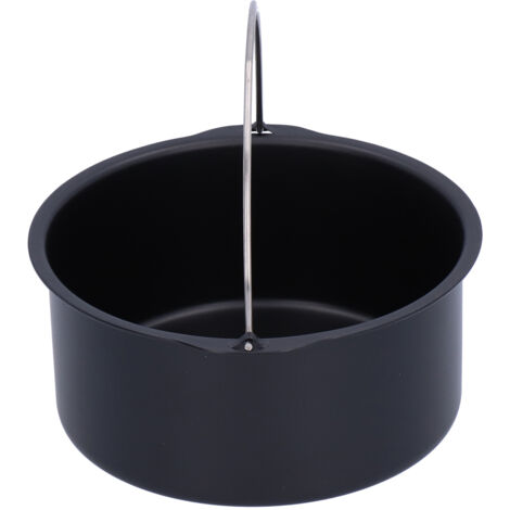 Friteusenzubehör, Pizza- und Kuchenform, 7-Zoll-Backblech, Küchenutensil