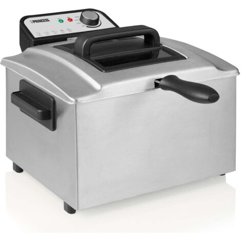 Fritteuse 5l maxi 184090 3270w edelstahl emaillierte wanne
