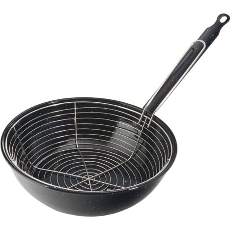 Fritteuse mit Korb 28cm. vaello