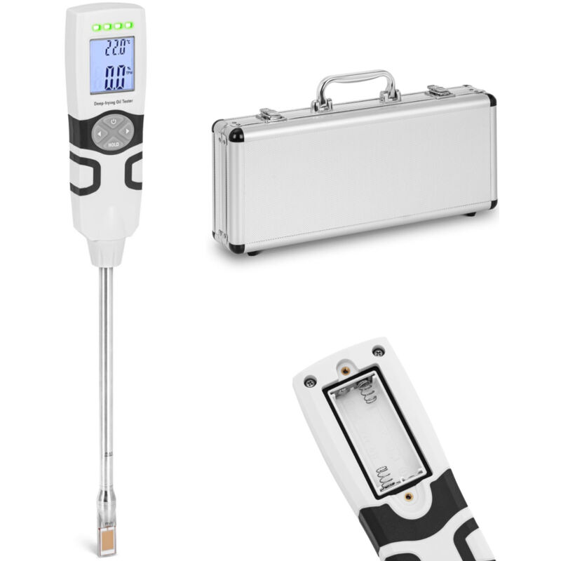 Steinberg Systems - Frittieröltester Frittierölmessgerät Tpm-messgerät 0, 5 - 40 % Ip68 200 °c Lcd