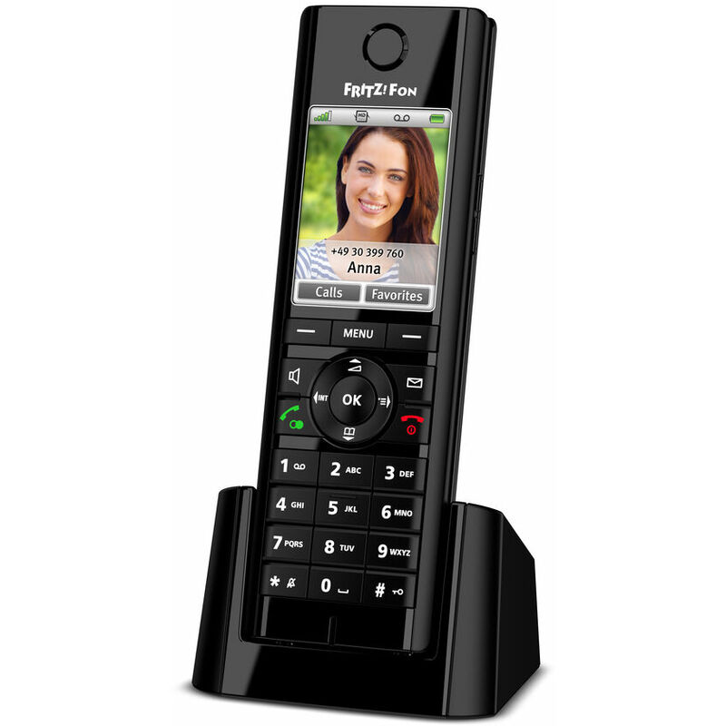 

! Teléfono ! Fon C5 DECT GAP Negro - Fritz