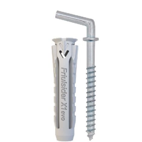 Friulsider 10 tasselli in nylon con gancio corto 60076b06030f2