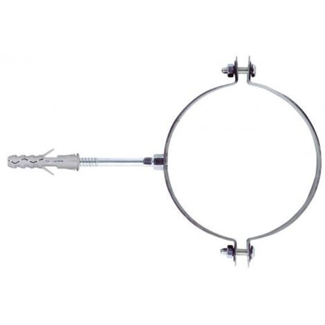 Friulsider COLLARE PER TUBI RAIN 2 PZ.  Zincato Bianco Ø tubo mm. 80 25 CF