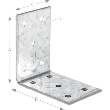 Friulsider eckmontageplatte 42,5x42,5x60 mm - anp254460