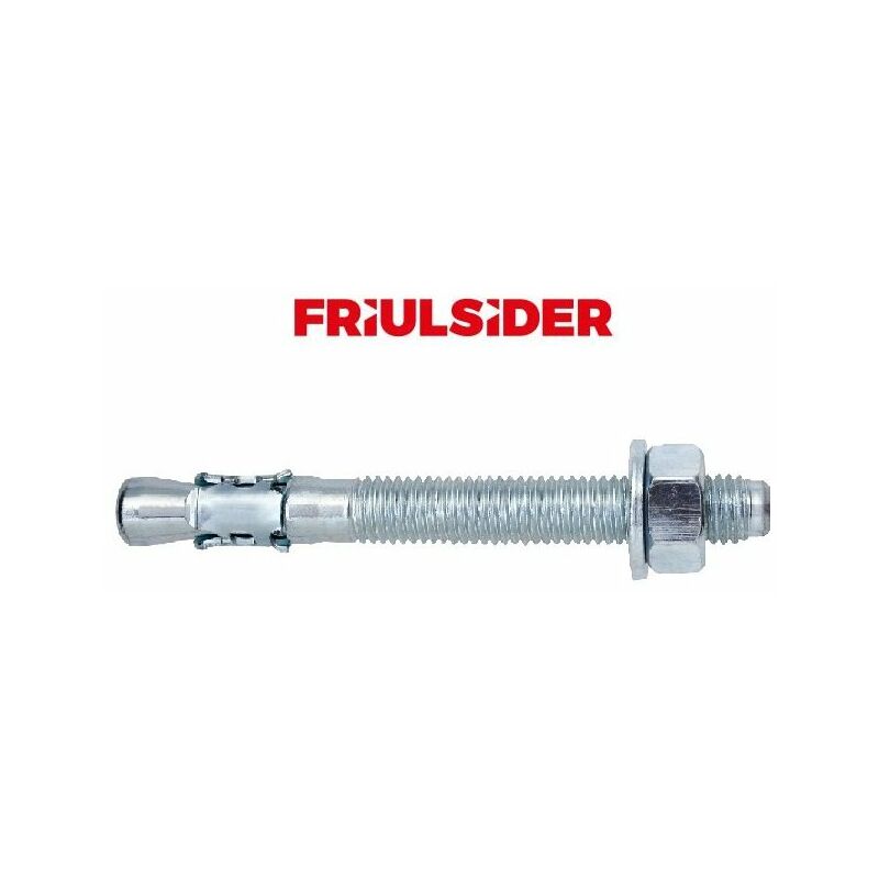 Image of Friulsider - FM-753 tasselli tassello ancorante pesante passante assemblato zincat M8x115/55