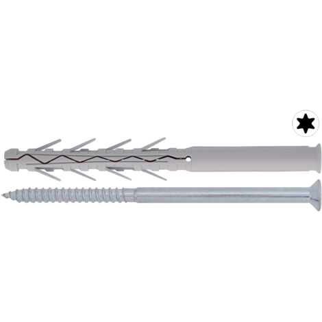 Friulsider TASSELLO TUP4 CON VITE TORX  100 PZ. mm. 8x80
