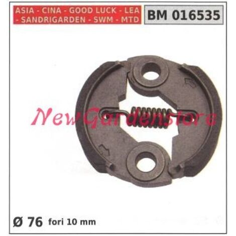 Frizione completa CINA motore decespugliatore Ø76 foro 10mm 016535