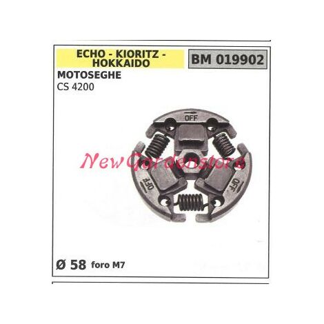 Frizione completa ECHO motore motosega CS 4200 Ø 58 foro m7 019902