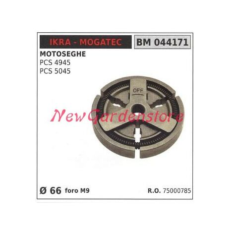 Frizione completa IKRA motore motosega PCS 4945 5045 Ø66 044171
