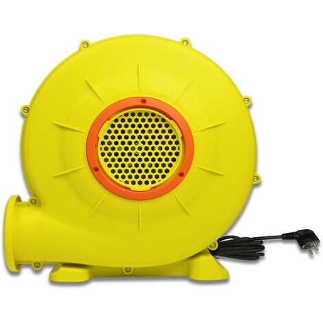 Froadp Elektrische Luftpumpe Hüpfburg Gebläse 220-240V Tragbares Luftgebläse mit Griff und Erdspieß Dauergebläse für Aufblasbare Spielzeuge