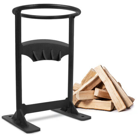 Froadp Fendeur de Bûches Manuel en Acier à Haute Teneur en Carbone Outil de Fendage Manuel (Type A, 21x16x31cm)