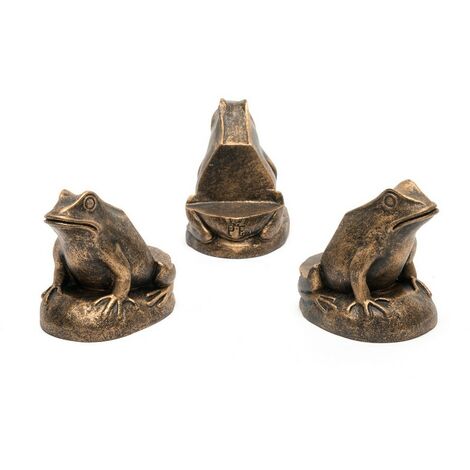 Frog Plant Pot Feet - Set of 3 - L7 x W4.5 x H6.5 cm