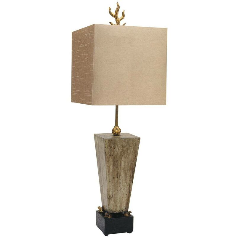 Elstead Lighting - Elstead Grenouille - 1 Light Table Lamp Umber, E27