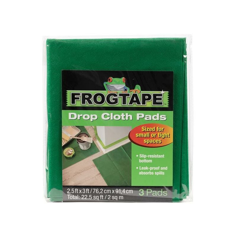 Shurtape 286743 FrogTape Drop Cloth Pads Pack 3 SHU286743