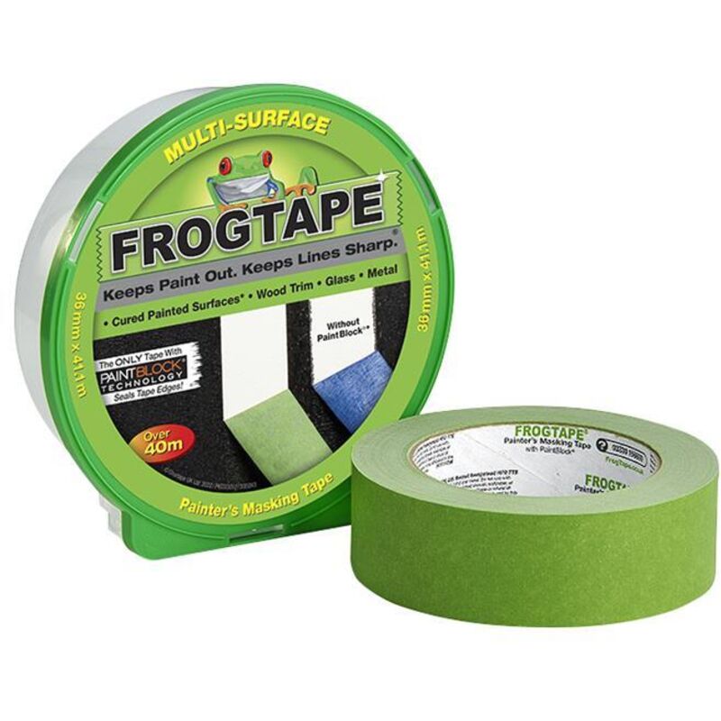 Frogtape - Shurtape 155874 Multi-Surface Masking Tape 36mm x 41.1m SHU155874