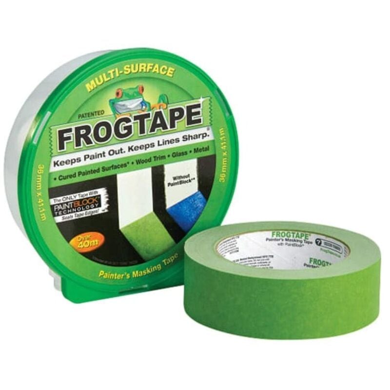 Frogtape - Shurtape 155874 Multi-Surface Masking Tape 36mm x 41.1m SHU155874