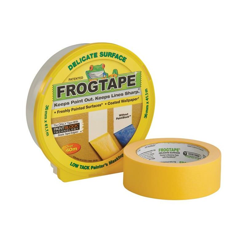 Shurtape - 207255 FrogTape Delicate Surface Masking Tape 36mm x 41.1m SHU207255