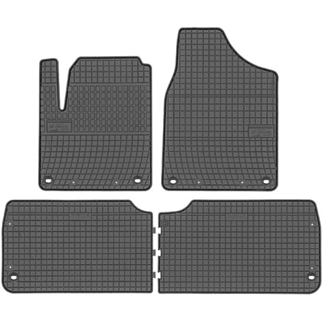 FROGUM ET0311 Fußmatten - Ford Galaxy I (5-Sitzer) 1995-2006 Alufelgen OVAL vorne und hinten - INSTALLIEREN