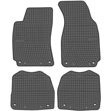FROGUM ET401778 Fußmatten - Skoda Superb I 2001-2008 Alufelgen OVAL vorne und hinten - INSTALLIERT