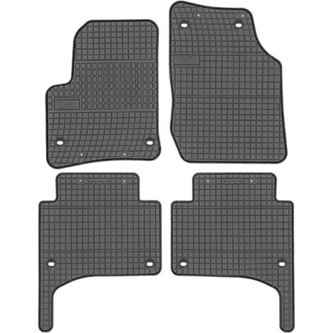 FROGUM ET546320 Fußmatten - Volkswagen Touareg I 2002-2010 Alufelgen OVAL vorne und hinten - INSTALLIERT