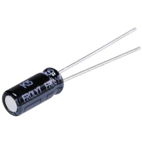 Frolyt E-RF3309 Condensateur électrolytique sortie radiale 7.5 mm 1000 µF 63 V 20 % (Ø x L) 16.5 mm x 30 mm 1 pc(s) V182693