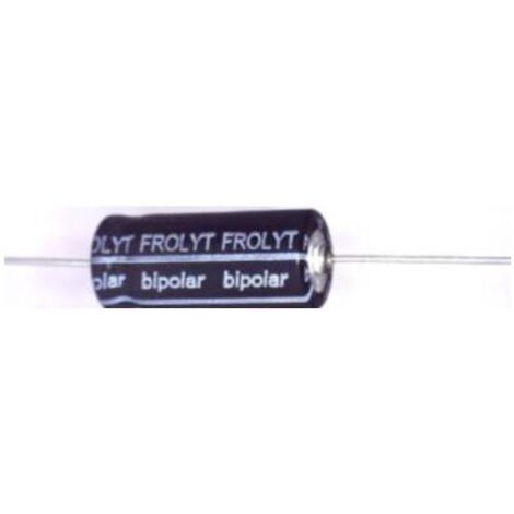 Frolyt K-AGU337 Condensateur bipolaire sortie axiale 0.47 µF 100 V 20 % (Ø x L) 8.5 mm x 16 mm 1 pc(s) V182373