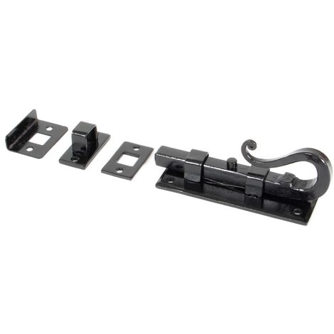 Black 4'' Shepherd's Crook Universal Bolt